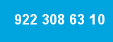 922 308 63 10 922 308 63 10